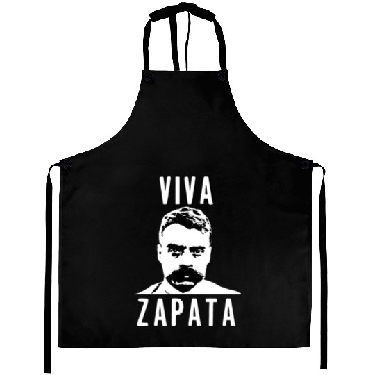 Viva Emiliano Zapata Mexican Revolution Hero Aprons
