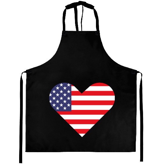 American Flag Aprons