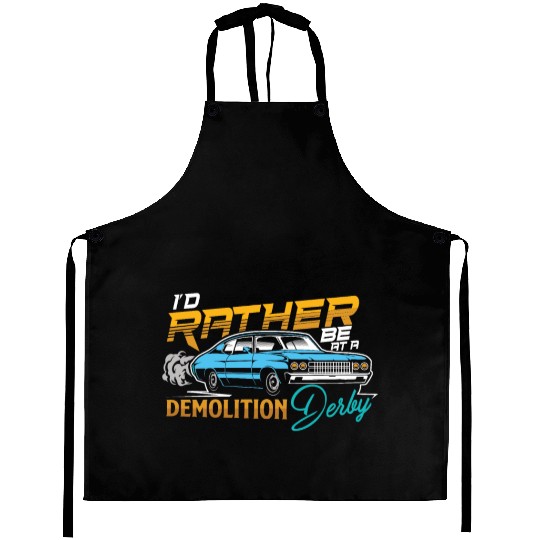 Demo Derby Demolition Derby At A Demolition Derby Aprons