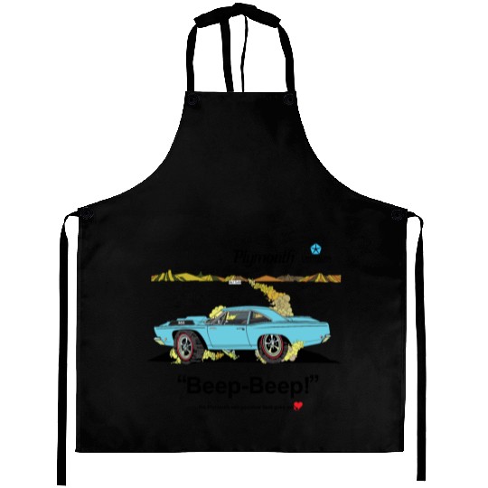 1968 Plymouth Road Runner Salt Flats Light Blue Aprons