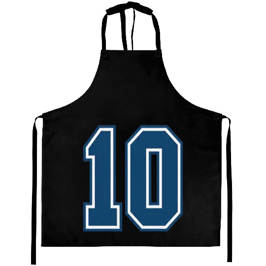 10 Sports Number - Ten Sports Number Aprons