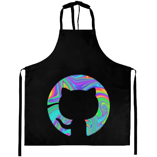 Psychedelic Github Aprons