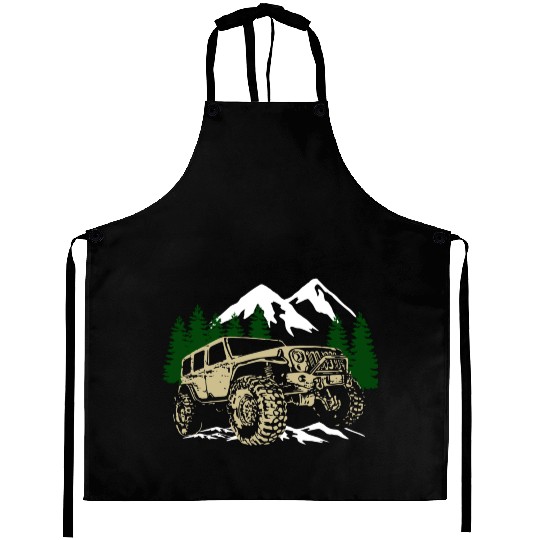 Mountain Jeep 4x4 Offroad Aprons