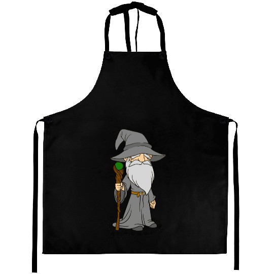The Adventuring Wizard Aprons