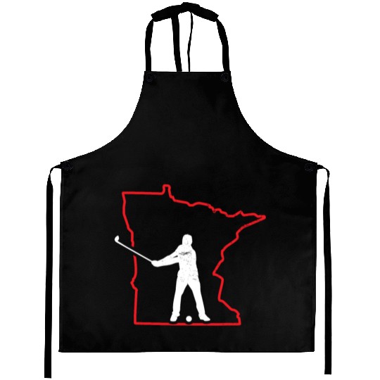 Unique Minnesota Golf Aprons, Minnesota Golfer Shir