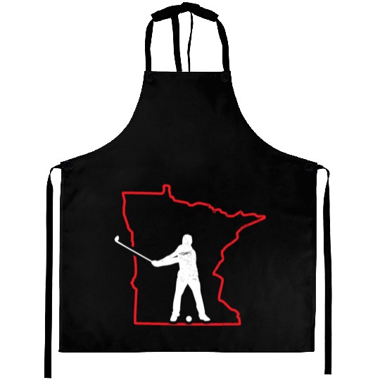 Unique Minnesota Golf Aprons, Minnesota Golfer Shir