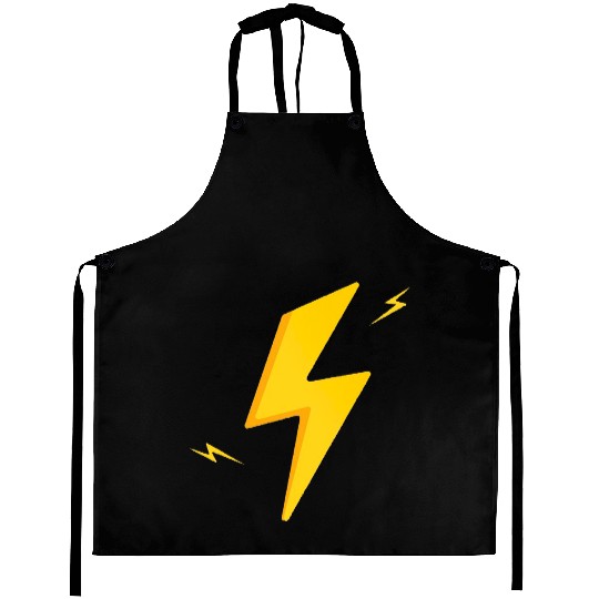 Cute lightning bolt Aprons