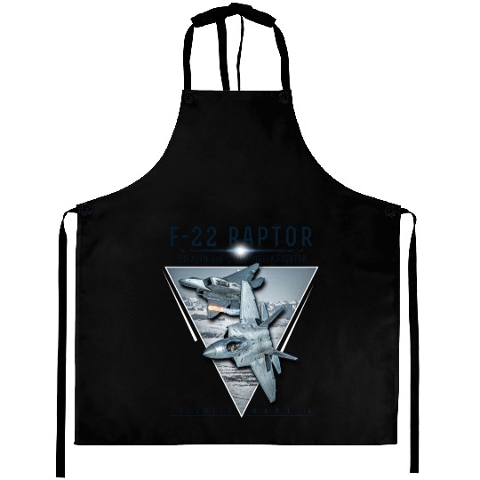 F 22 Raptor US Airborne Fighter Pilot Aprons