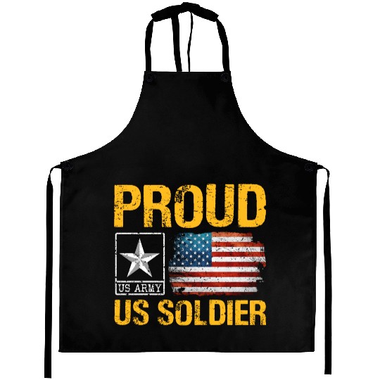 Proud Army Son Army Mom US Army Memorial Day Aprons