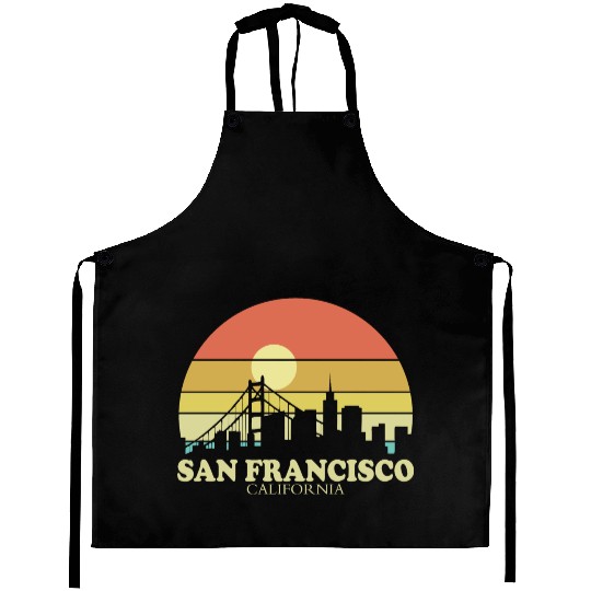 San Francisco Sunset Aprons