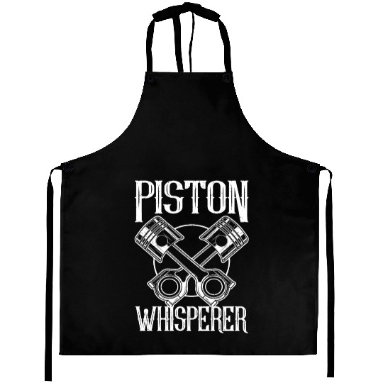 Car Mechanical Piston Whisperer Car Mechanic Aprons