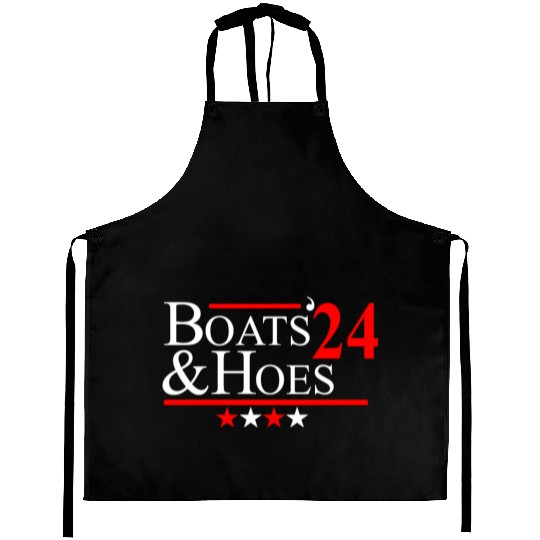 Boats And Hoes Aprons