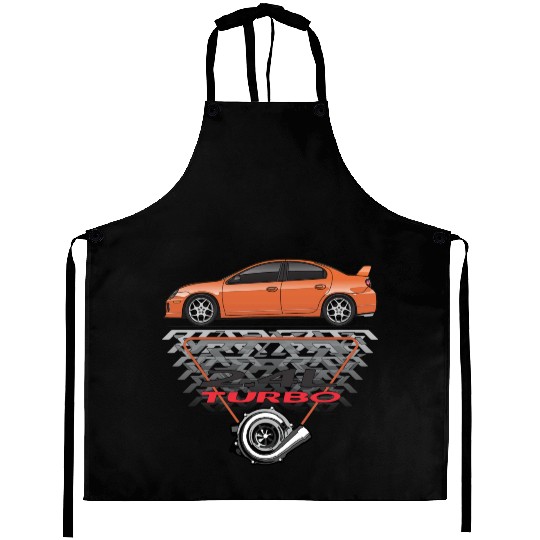 Turbo Orange Aprons