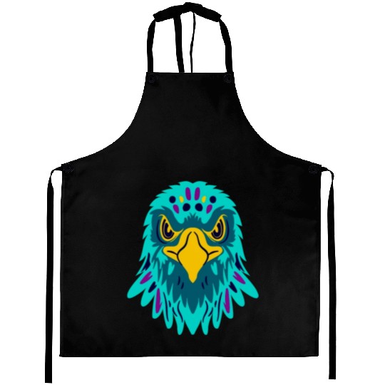Banksy-Eagle Colors Aprons