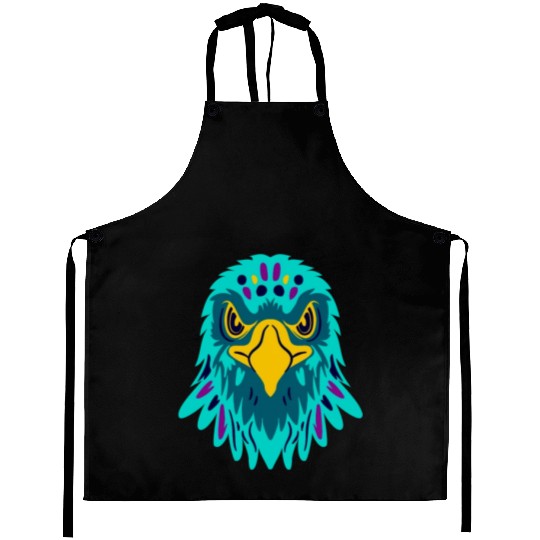 Banksy-Eagle Colors Aprons