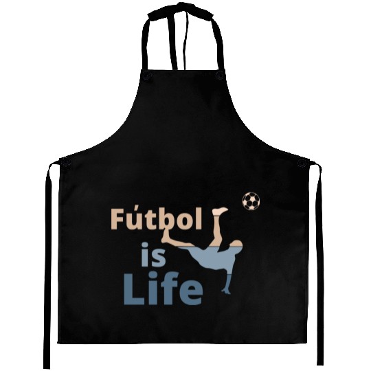 Football is life Aprons