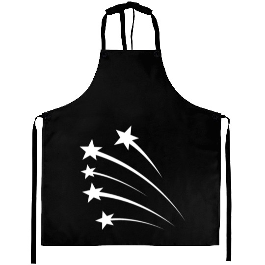 Stars White Aprons