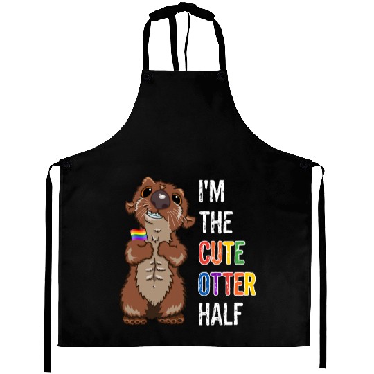 Orlando Red Aprons Gay Pride Couples Gay Otter Half