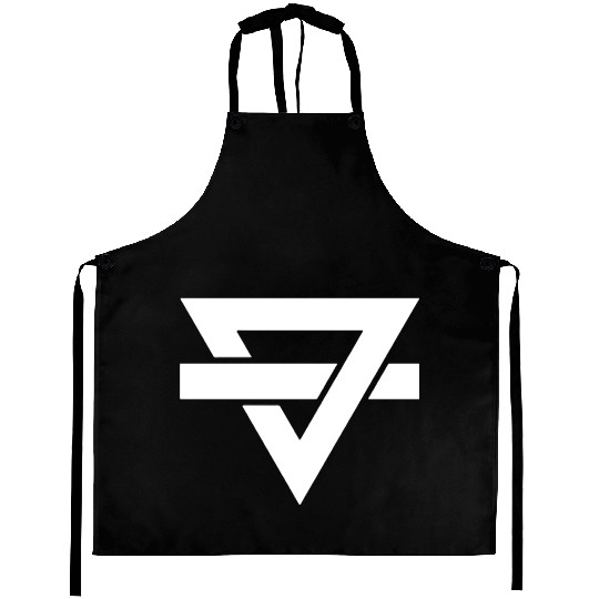 rainbow kitten surprise Aprons