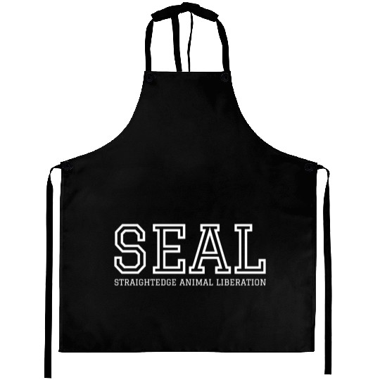 SEAL Straight Edge Animal Liberation | Vegan Aprons