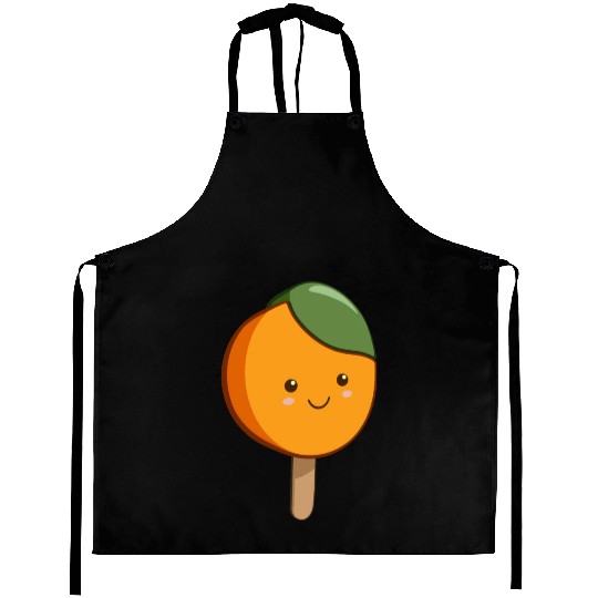 IceCream Orange Aprons