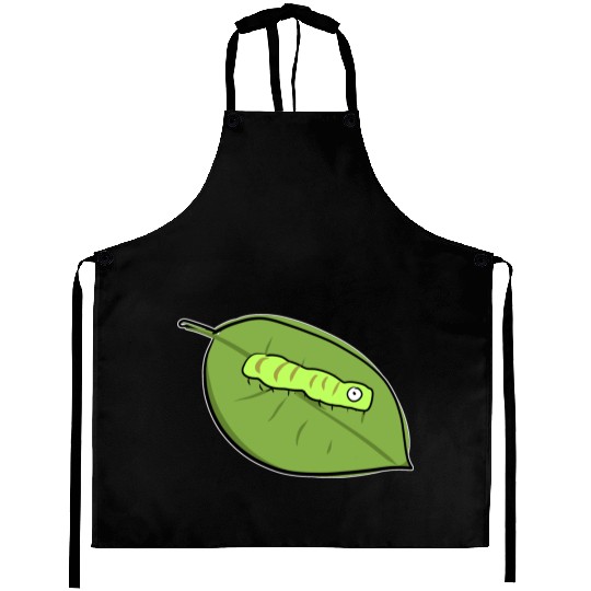 caterpillar leaf biology symbol nature Aprons