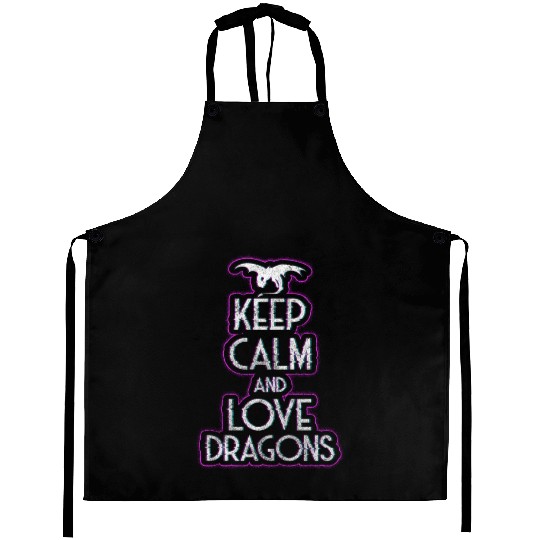 Dragon imagination dragon Aprons