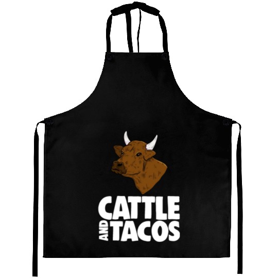 Cattle And Tacos Aprons
