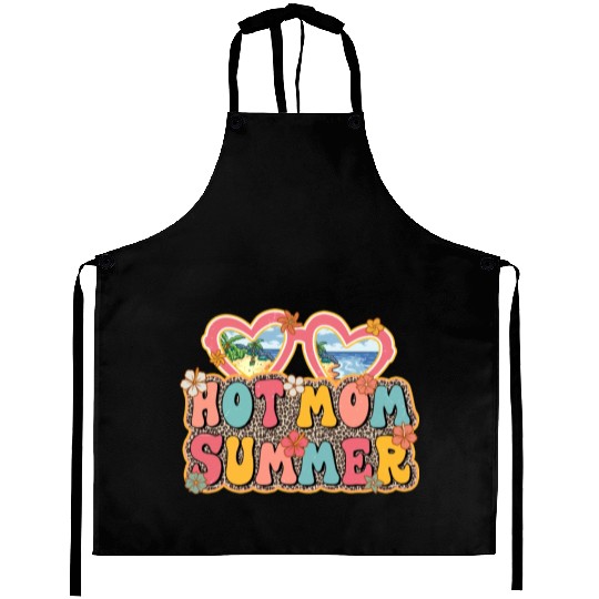 Hot Mom Summer sublimation Aprons