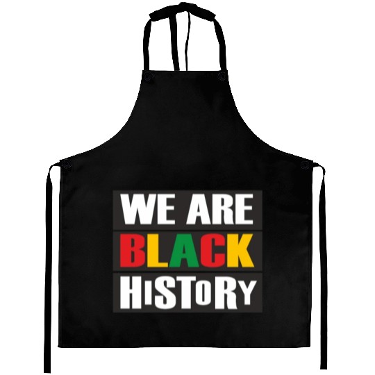 Juneteenth Day 1865, We Are Black History Aprons