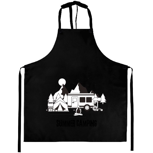summer camping Aprons