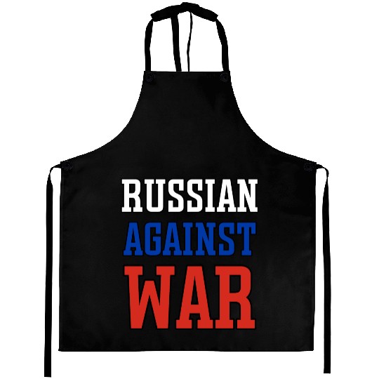 Russian Against war outline Aprons