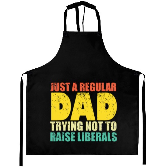 Mens Republican Just A Regular Dad Trying Not To Aprons