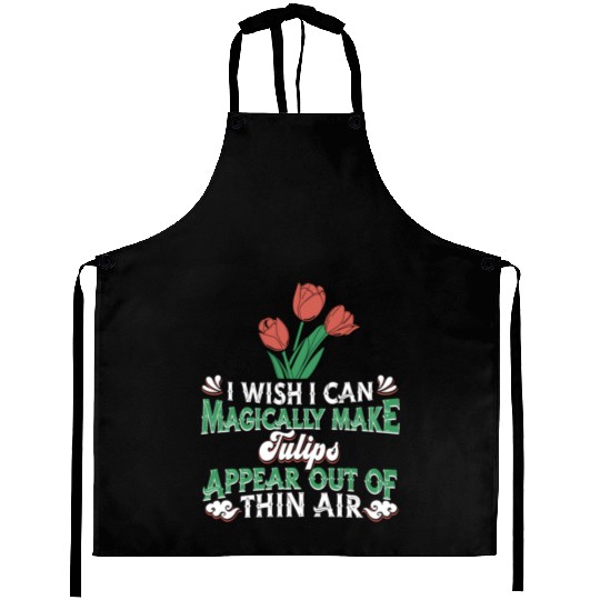 Tulip Garden Gardening Aprons