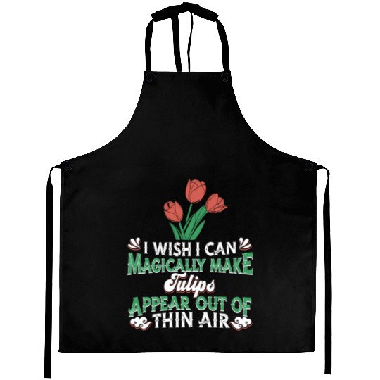 Tulip Garden Gardening Aprons