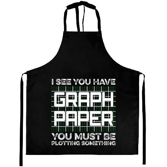 Funny Math Art Mathematics Student Math Lover Pun Aprons