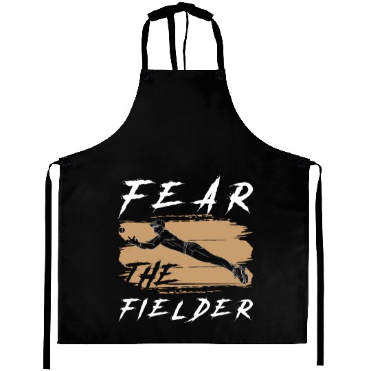 Sports Game Baseball Catcher Athlete Lifetstyle Aprons
