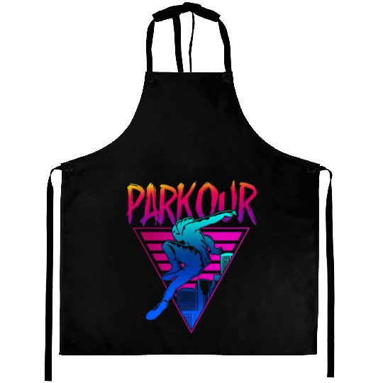 Parkour Free Running Traceur 80S Aprons
