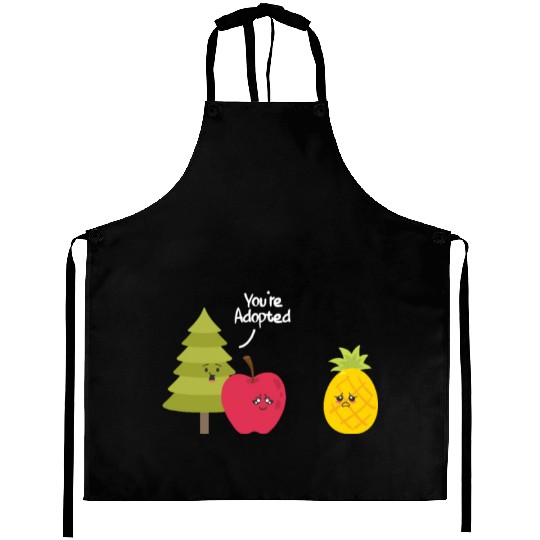 You're Adopted Pineapple Adoption Aprons