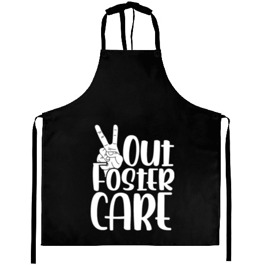 Peace Out Foster Care Adoption Aprons