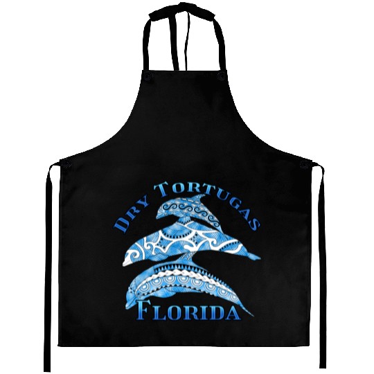 Dry Tortugas Florida Vacation Tribal Dolphins Aprons