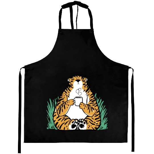 Funny Tiger Aprons