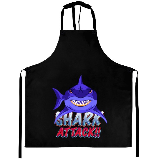 Shark Attack Aprons