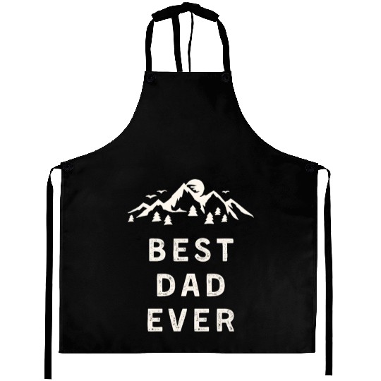 Best dad ever Aprons