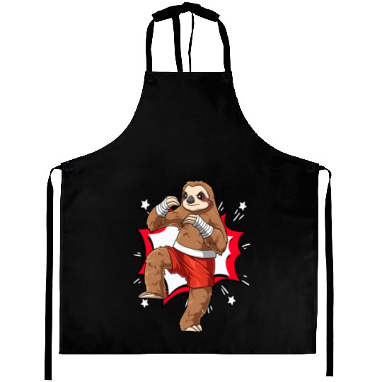 Sloth Karate Taekwondo MMA Judo Aprons