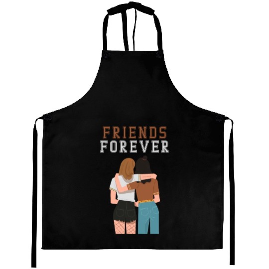 Cool Friends forever Aprons for friendship day to you