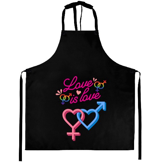 Love is Love Aprons
