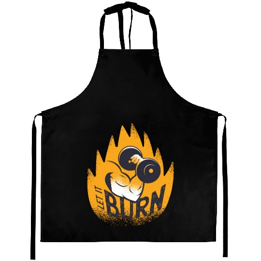 BURN MUSCLE Aprons
