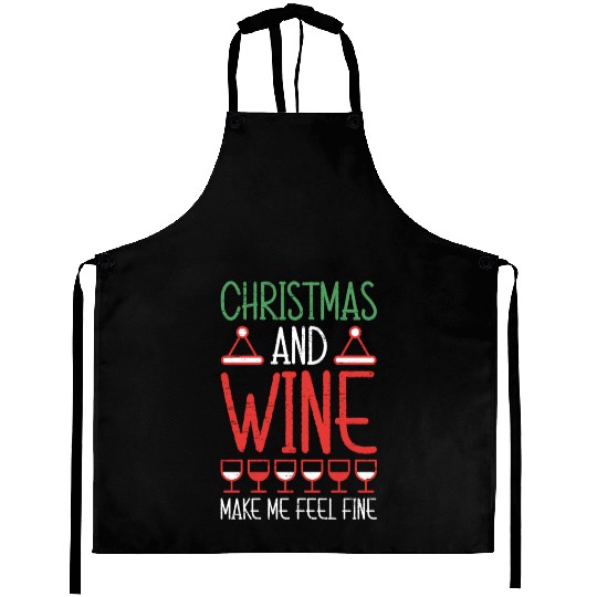 Santa Claus Reindeer Holidays Aprons