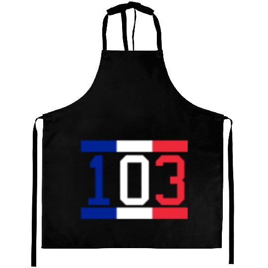 France French 103 National Flag Aprons